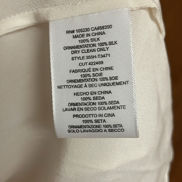 Joie 100% silk ivory/cream halter camisole/tank Size S - Picture 6 of 6